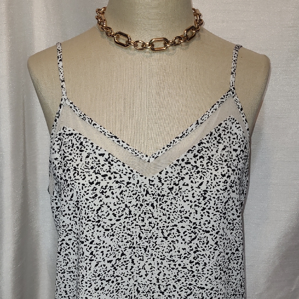 Nine West Monochrome Spotted Camisole